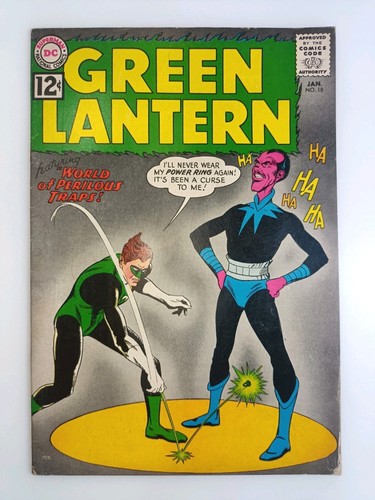 Green Lantern #18 Mid-Grade 1963 Sinestro Cover 1st Silver Age DC App Corps Key
