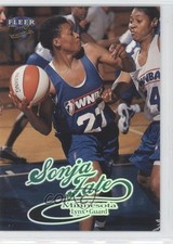 1999 Fleer Ultra WNBA Sonja Tate #81 9ap