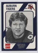 1989 Collegiate Collection Auburn Tigers Greg Zipp #347 0q1p