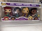 Funko Pop! Vinyl: Disney - Ariel / Jasmine / Rapunzel / Moana - 4 Pack (Glows In