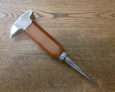 Barfly Ice Pick Martillo Herramienta Bartender Cóctel Tallador de Hielo Acero Inoxidable Madera