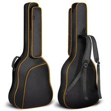 44 Inch Guitar Bag for Dreadnought and Jumbo Orange Line Gig Bag 0.47in Thick...