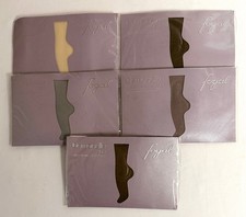 Lot 5 Pairs Fogal Demoiselle 358 Knee Highs sz Large