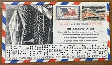 1958 Patrick Air Force Base Project SCORE The Talking Atlas Air Mail Event Cover