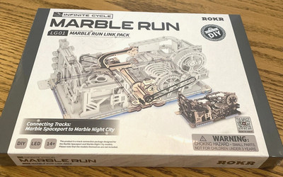ROKR Infinite Cycle MARBLE RUN Link Pack LGC01 Spaceport to Marble Night City