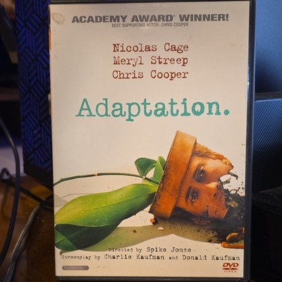 Columbia Pictures Adaptation DVD 2002 Nicolas Cage Meryl Streep Superbit Edition