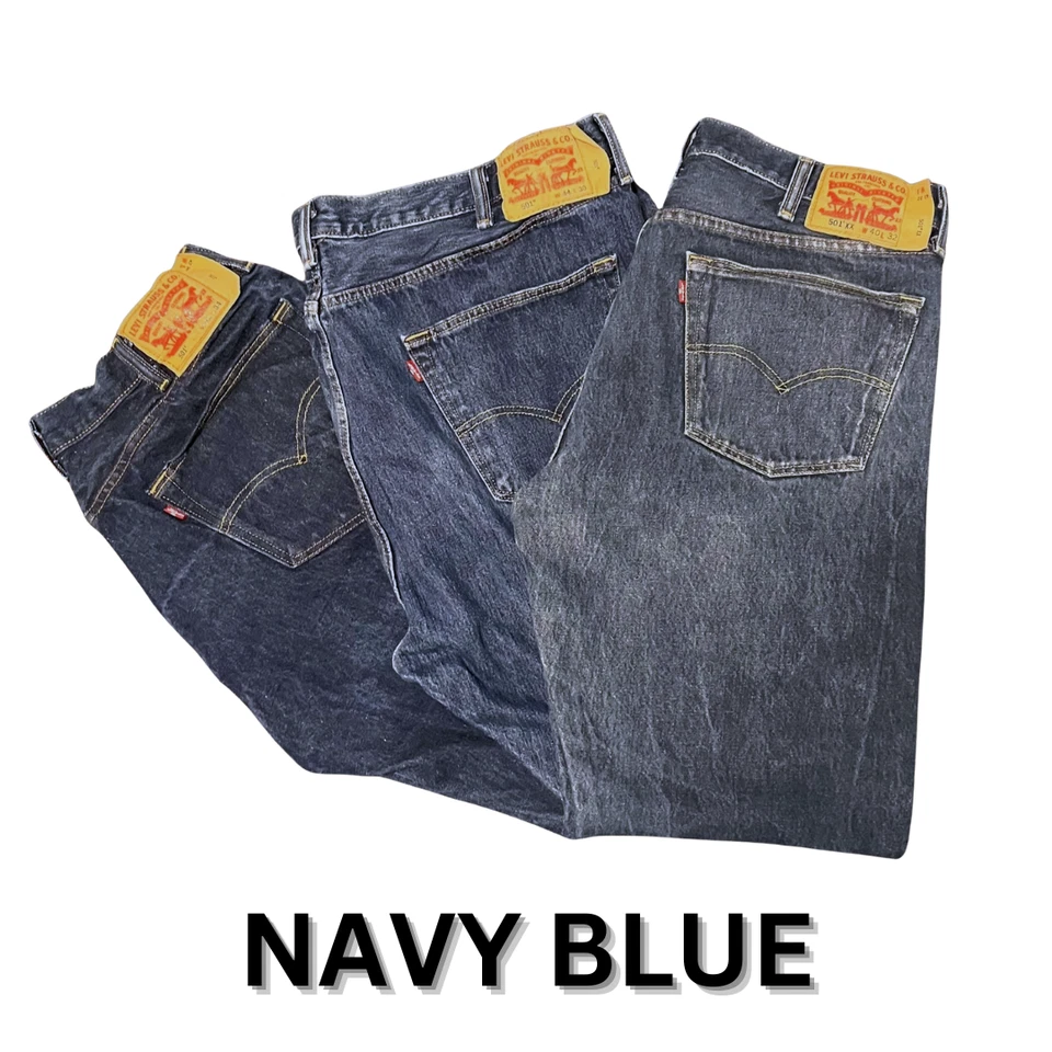 VINTAGE LEVI'S 501 JEANS STRAIGHT LEG - GRADE B - W28 W30 W32 W33 W34 W36 W38 - Image 3 of 3