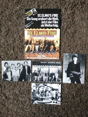 St. Elmo's Fire   Presseheft + 4 Pressefotos - Rob Lowe / Demi Moore '85
