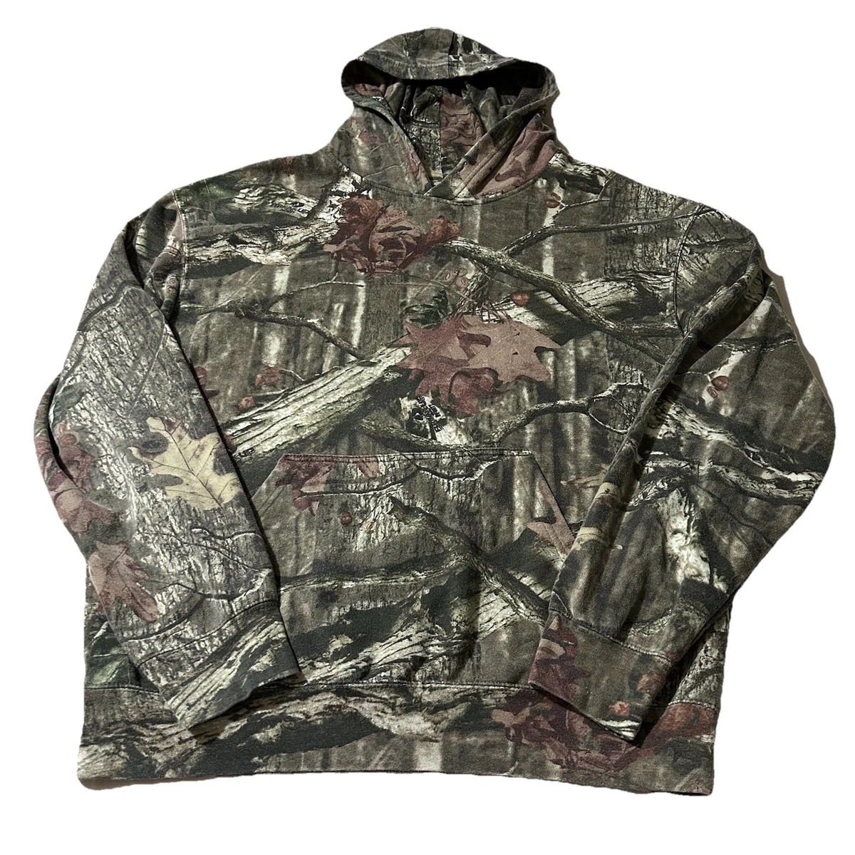 COLLUSION - Sweat à capuche d'ensemble à motif camouflage arbres