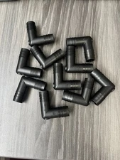 10- 5/8" Barb x 5/8" Barb New Age Industries 5082301 Thermobarb Black PP Barbed