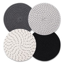 Trivets for Hot Dishes, Pads Kitchen, 7'' Pots Gray