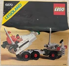 Vintage Legoland #6870 Space Probe Launcher Near Mint!! With manual 1980