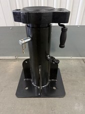 30000 Lb Adjustable 17-23 Fifth 5th Wheel To Gooseneck Adapter Hitch Converter