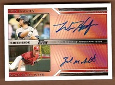 Wes Hodges Zach McAllister 2011 Pro Debut Dual Auto