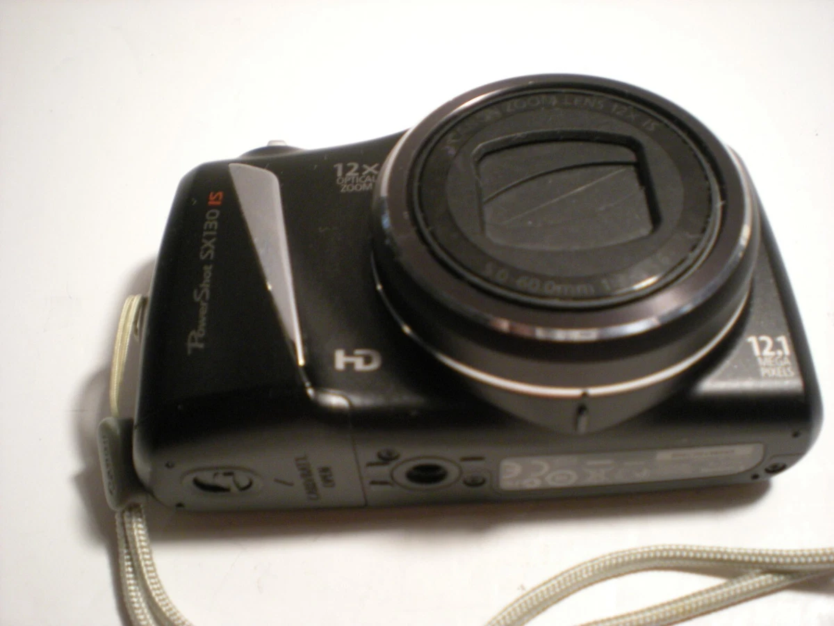 Canon PC1562 Power Shot SX 130 IS ブラック Amazon.com : Canon PowerShot SX130IS 12.1 MP Digital Camera with