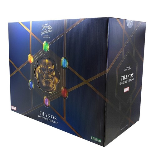STAUA MARVEL- THANOS ON SPACE THRONE - KOTOBUKIYA-1/6 - Foto 16 di 17