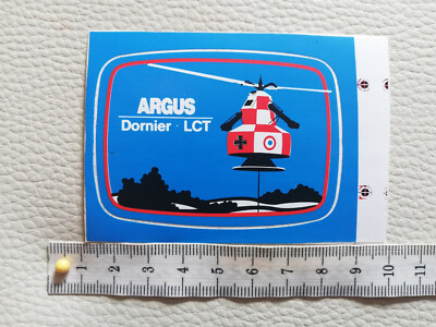 Alter  Aufkleber Dornier Kiebitz Argus Rader 