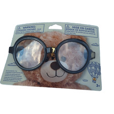 Build a Bear Black Round Framed Glasses, Harry Potter, Santa NEW