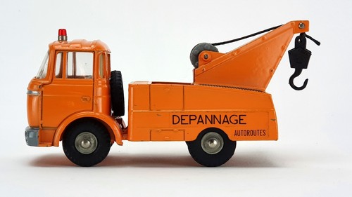 Dinky Toys - Camion Dépanneuse Berliet GAK 1/43 - Reproduction ATLA, Orange