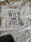 CARTER'S Boys 3 Piece Set Wild Little One Zoo Animals, Size 6 Months 3-6 Mos. — photo 2