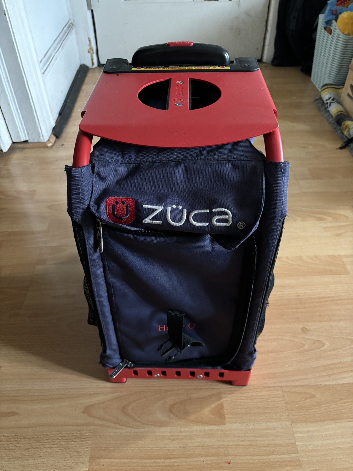 Zuca Disc Golf Compact Cart RED Bag Included. LIGHT UP WHEELS eBay
