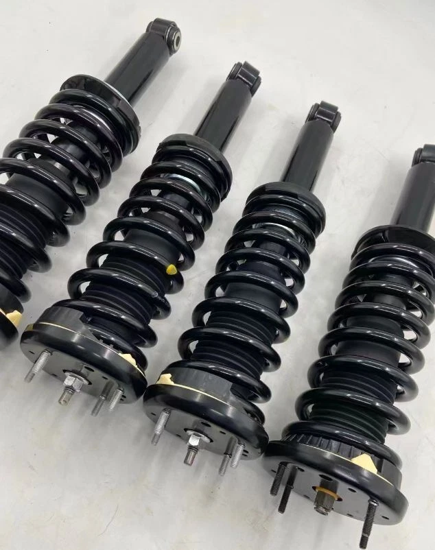 2x Nuevo conjunto de puntales de amortiguador trasero muelle helicoidal apto para Jaguar XJ Series 2010-2018 Foto 2 de 4