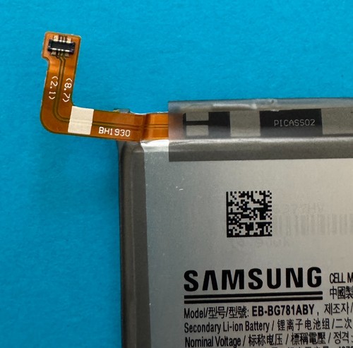 ORIGINAL BATTERIJ SAMSUNG GALAXY S20 FE 5G SM-G781 EB-BG781ABY GENUINE 4500mAh - Photo 3 sur 9
