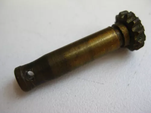 Vintage Kluson Gibson Guitar Tuner Riveted Brass Shaft Gear Screw Part Project