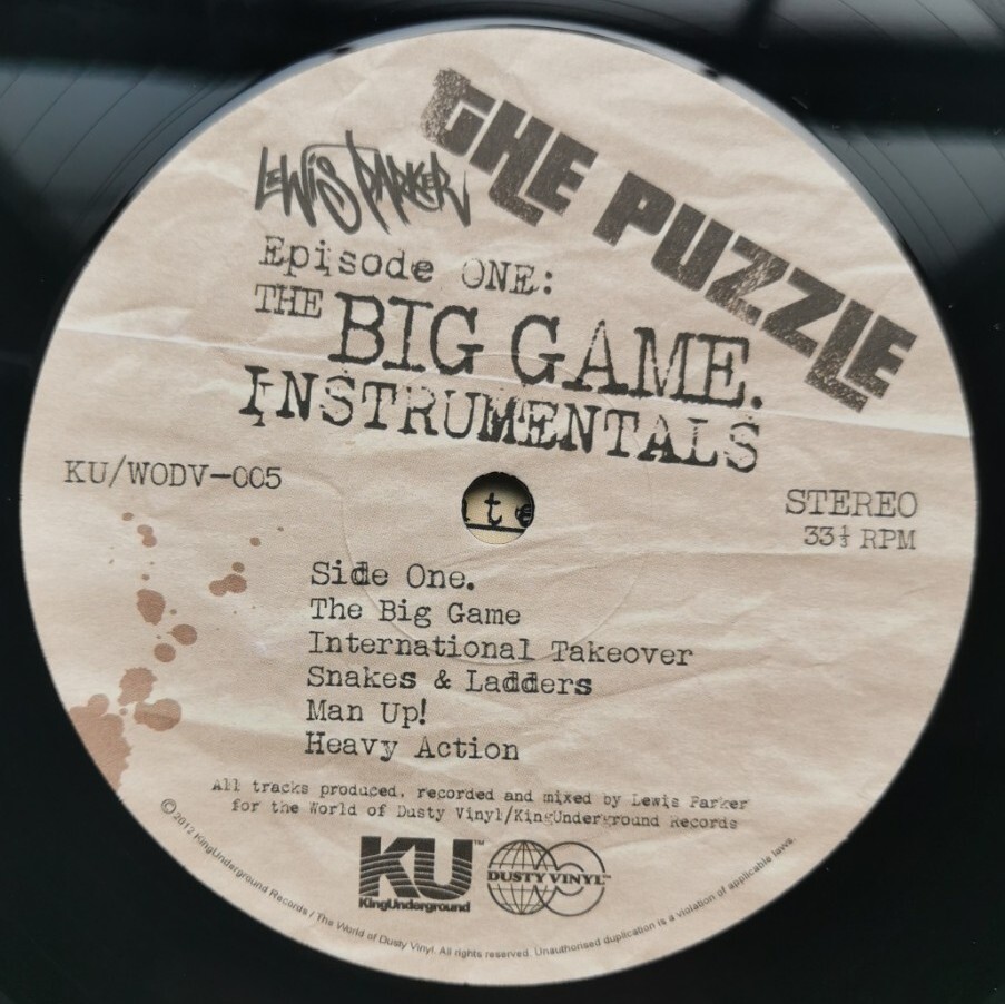Lewis Parker - The Puzzle: Episode One 'The Big Game