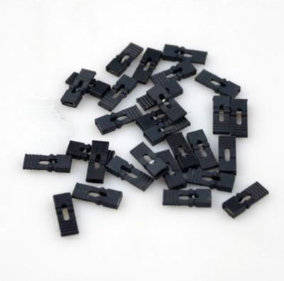 50 Stück Schwarz Mini Jumper mit Griff (Shunts) für 2,54mm Pin Header Stecker 