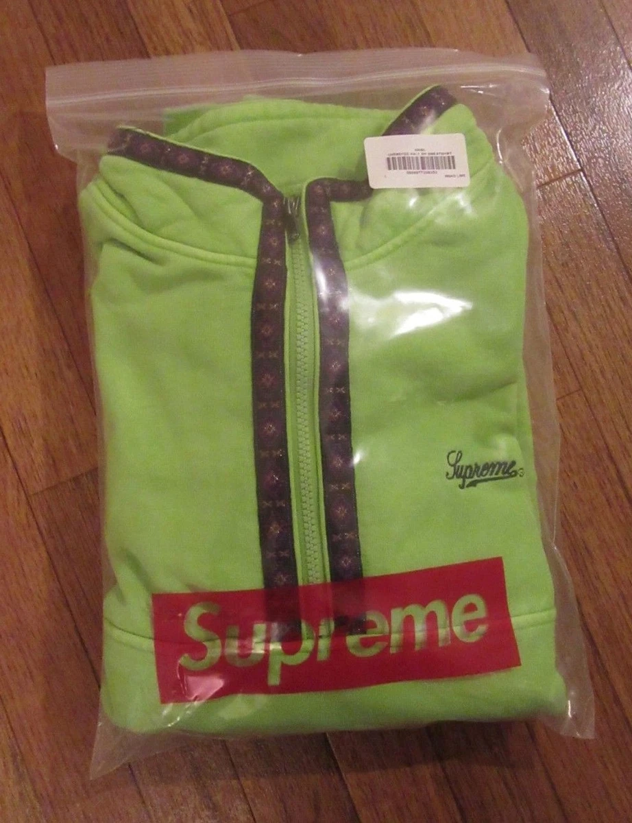 Overdyed half on sale zip sweatshirt