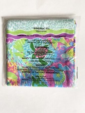 New Sealed Little Brownie Bakers Bandana Girls Scout Lilly Like Turlle 22  Sq.