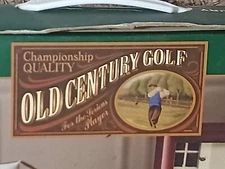 Pinball Golf Huge Wooden Tabletop Game New NOS HTF Ships $9.95 USA L/48 Golfing