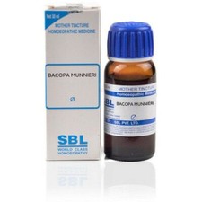 SBL Homeopathy Bacopa Munnieri Brahmi Mother Tincture Q 30 ML 