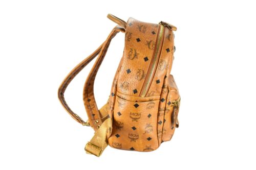 MCM LEDERRUCKSACK MITTEL vintmarket.de DAMEN RUCKSACK COGNAC 4064 - Bild 4 von 8