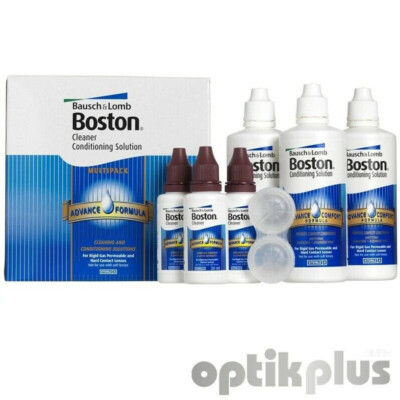 Bausch & Lomb Boston Multipack - 3xConditioner + 3xCleaner [2580] - MHD 12/2025