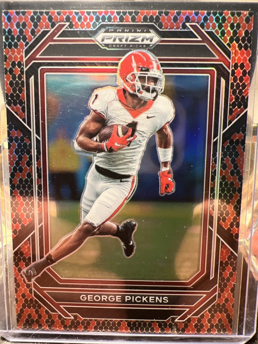 2023 Panini Prizm Draft Picks - George Pickens #42 Snake Skin