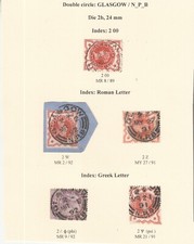 Glasgow Double Circle: De 2b, Index 2 00, Roman letter, Greek Phi and Psi