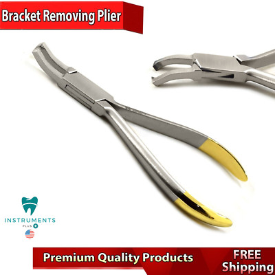 Dental Bracket Removing Plier Curved TC Orthodontic Braces Remover Instruments