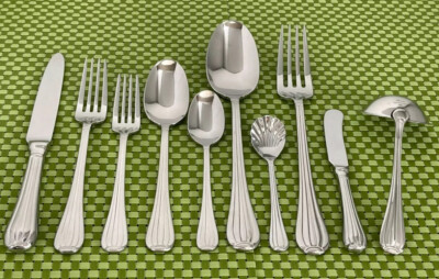 Ricci Argentieri MERIDIANI Stainless Glossy 18/10 Flatware SMART CHOICE B9G