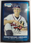 Kris Medlen 2006 Bowman Chrome #58 First 1st Rookie Card