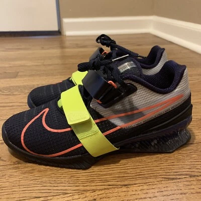 Nike Romaleos 4 Blackened Blue Cyber for Sale | Authenticity