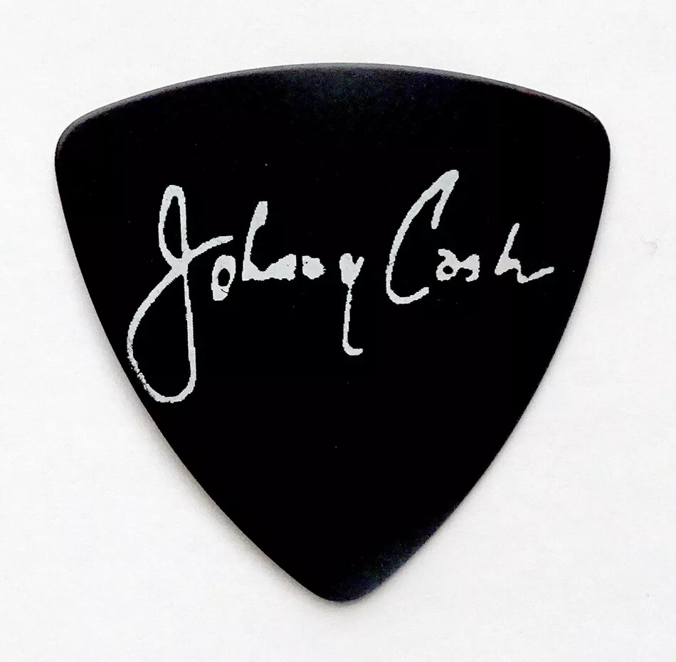 1990 s VINTAGE Original JOHNNY CASH Personal CONCERT Plektrum GUITAR PICK