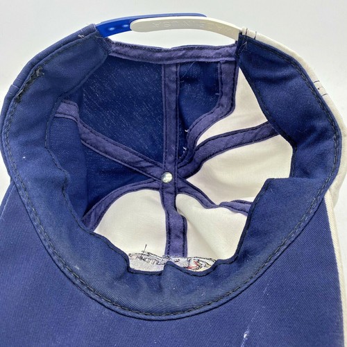 Harley Davidson Hat White Blue With Eagle Head Snapback - Picture 7 of 7