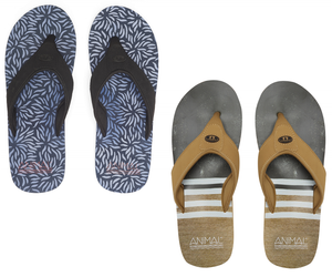 animal jekyll mens flip flops