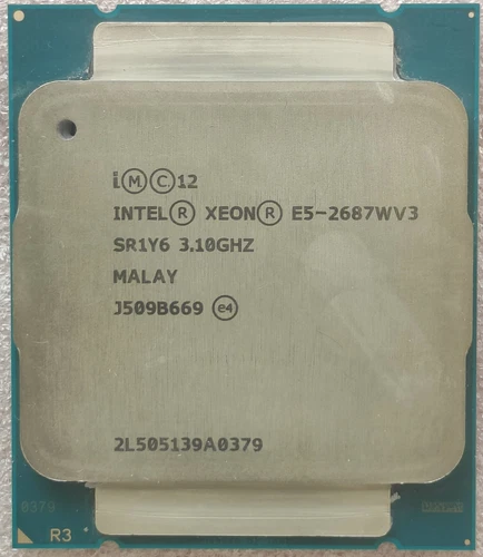 Intel Xeon E5-2687W V3 3.1Ghz 10Core 25MB SR1Y6 LGA2011-3 160W CPU Processor