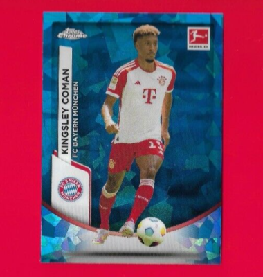 2023-24 Topps Chrome Bundesliga Kingsley Coman SAPPHIRE, FC Bayern