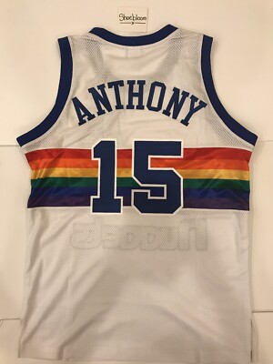 Champion Carmelo Anthony Melo Denver Nuggets NBA Authentic Reebok