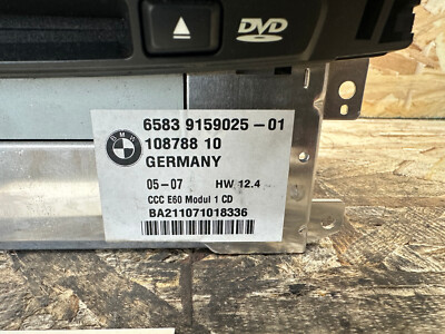 カーオーディオ BMW CCC E60 Modul 3 MD 6583 6971366-01 BMW CCC E60 Modul 3 MD 6583 6971366 CD player unit BMWMPL202