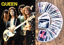 Playing Cards (Poker Deck 54 Cards) QUEEN Vintage Music Poster FlonzGift 005
